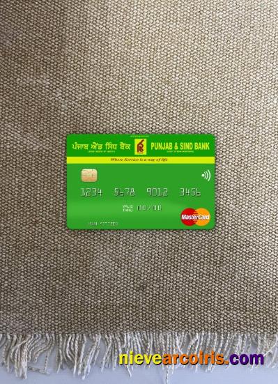 India Punjab and Sind Bank mastercard photolook